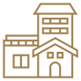 Grafik für Mehrfamilienhaus und Wohnungen